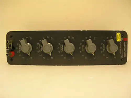 General Radio 1432-N Decade Resistor. 0 To 11111 Ohms In .1 Ohm Steps. Good.