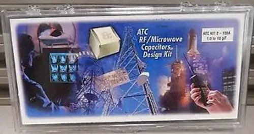 Atc American Technical Ceramics Rf Microwave Capacitors Design Kit 2-100A 1152