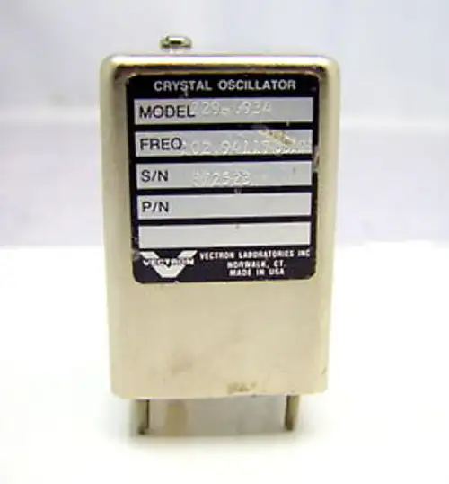 Vectron Laboratories 229-6934 Crystal Oscillator 102.9411765Mhz