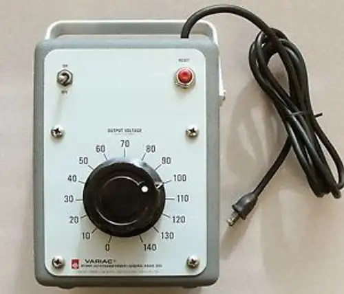 General Radio Genrad W10Mt 10-Amp Variac Autotransformer