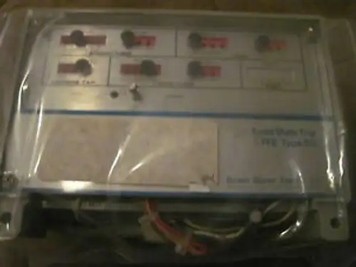Brown Boveri Inc Solid State Trip Type Ss4G 60990 5-T004 608167-15 9.1.7-22