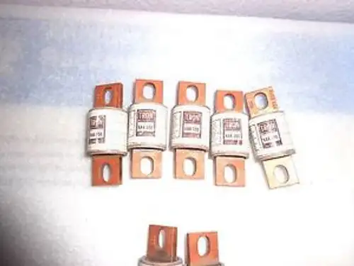5 Buss Fuses Tron Kaa 350 Kaa-350 Rectifier Fuse Stud Mount 350A 130Volt Usa