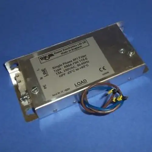 Rasmi Electronics Ltd 15A 250Vac Single Phase Rfi Filter R88A Fiw 115-E