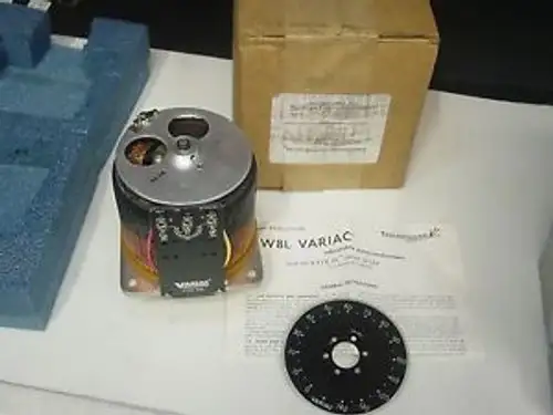 Variac Variable Adjustable Autotransformer W8L 3058-5110 Single Phase 120V