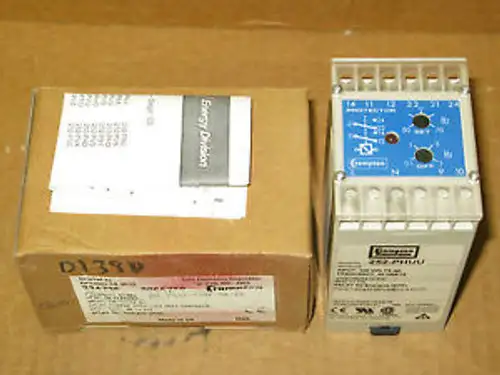 New Crompton 252-Phuu-Pqbx-C6-Eb-T2 Protector Trip Relay