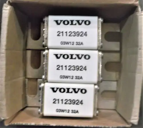 Siba Bold-Type Fuses (Urb) Fuse-Link 32 Amp 1000V #2056020.32Vo ( 3 Pcs) (Ec1-4)