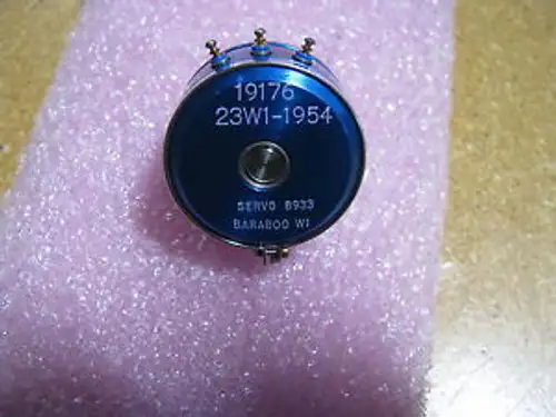 Servo Variable Resistor # 23W1-1954 Nsn: 5905-00-490-9839