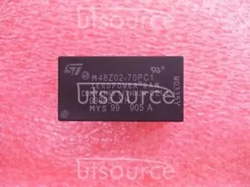 50Pcs M48Z02-70Pc1 Encapsulation:Dip-245V 16 Kbit 2Kb X 8 Zeropower Sram