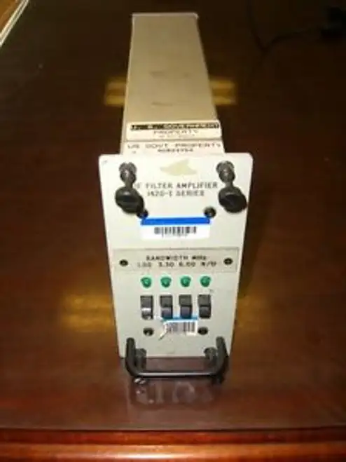 Micordyne If Filter Amplifier 1420-I Series 1420-I3