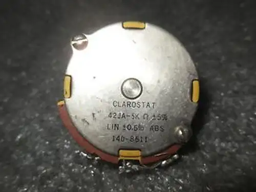 V55-2 1 Clarostat 42Ja-5K Potentiometer
