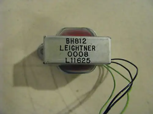 Leightner Transformer Part # Bh812 Nsn: 5950-00-648-4802