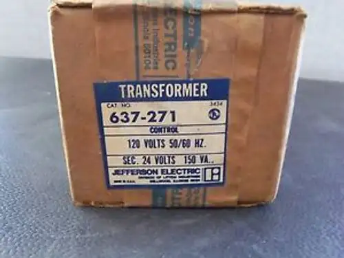 Jefferson Electric 637-271 120V Transformer