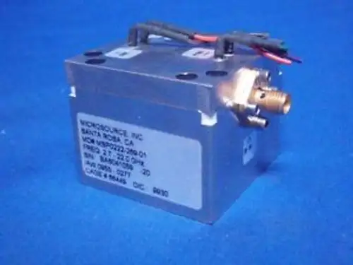 Microsource Msp0222-269-01 Freq 2.7-22.0 Ghz Oscillator