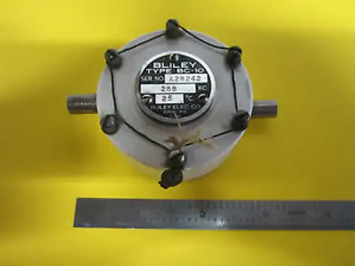Vintage 1940S Quartz Crystal Bliley Bc-10 288 Kc Frequency Standard