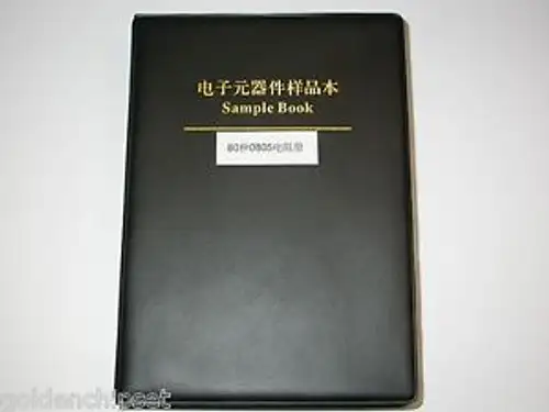 80Value Jr Yageo 0805 Smd Smt Resistor Assortmentsample Book Kit√¢¬†4000Pcs Total