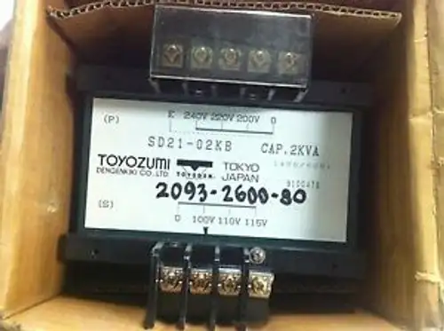 Transformador Toyozumi Sd21-02Kb