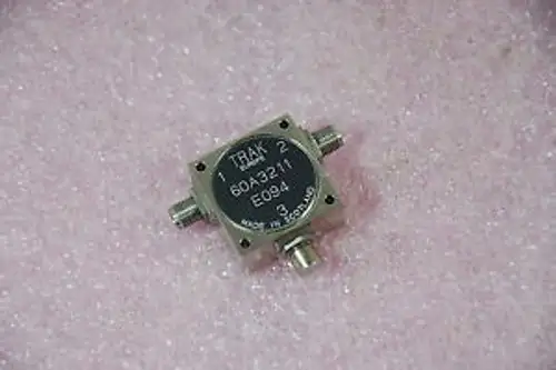 Trak 60A3211 Isolator 2.6 - 5.2 Ghz 18Db Metal Sma Jacks