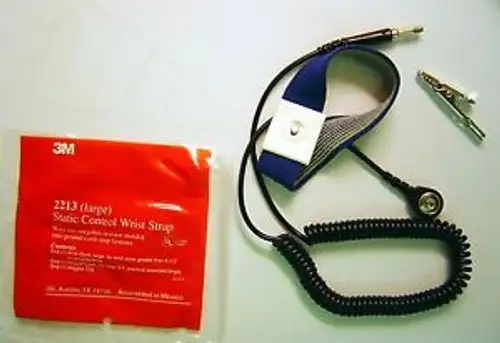 3M-2213 Static Control Wrist Strap W/Original Packaging