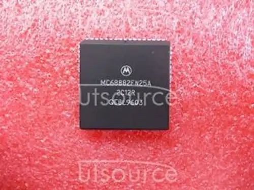 50Pcs Mc68882Fn25A Encapsulation:Plcchcmos Enhanced Floating-Point