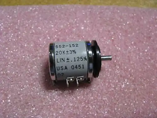 Vishey Spectrol Variable Resistor # 552-152 Nsn: 5905-01-130-3875