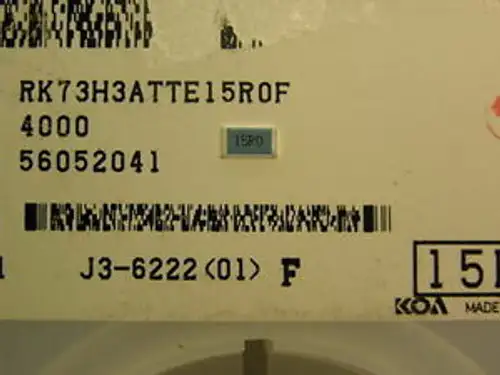 4000 Koa Rk73H3Atte15R0F 15 Ohm 1W 1% 2512Smt Resistors