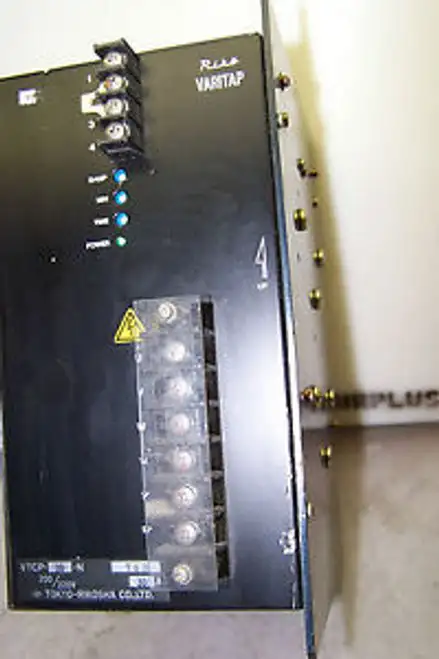 Riko Varitap Vtcp-30-N Thyristor Power Transformer 200/220 Vac 30 Amp Vtcp30N