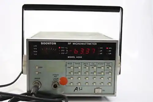 Boonton 4200 Microwave Rf Microwatt Power Meter 100Khz-18Ghz +Sensor Working