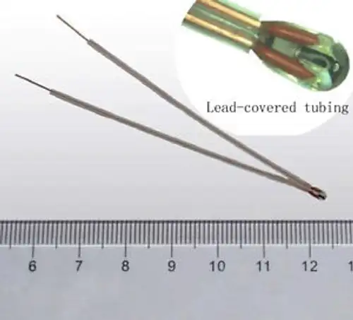 100X10K High Stability Ntc Thermistor 1.25Mm With Lead-Covered Tubings