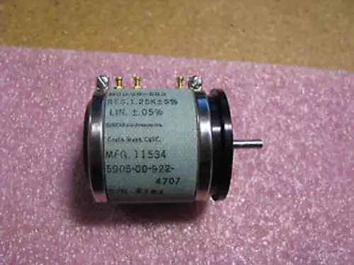 Duncan / Bei Sensors Variable Resistor # 99-583 Nsn: 5905-00-922-4707 Mod99-583