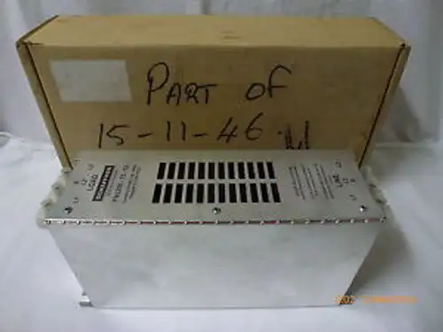 Schaffner Fn3258-75-52 Rfi Power Line Filter 480Vac 75A 50-60Hz 50C