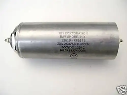 10 Pcs Rfi Corp 20Amp 250Vac 0-400Hz Filters -