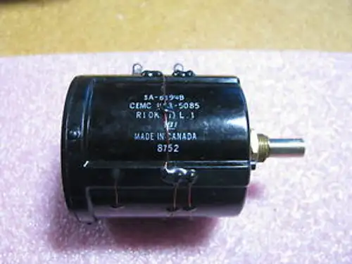 Beckman Variable Resistor # Sa6194B Nsn: 5905-00-166-6304