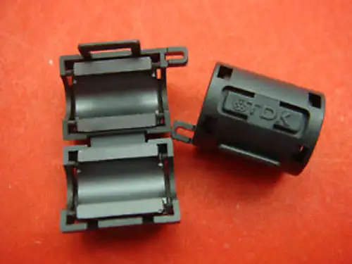 1000Ps Tdk Filter Ferrite Core 7Mm Clip On Black