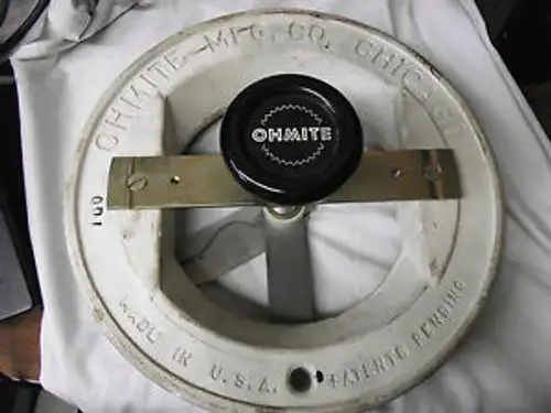 Rus100 Ohmite 100 Ohm 1000 Watt Rheostat