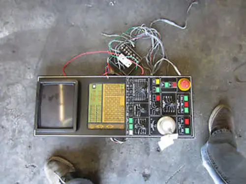 Hyundai Spt-V30T Cnc Mill Control Pendant Panel Mm80-0100Ul Encoder
