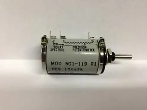 Spectrol Vishay Potentiometer Rr4000D2F7G103 Model 501-0119 10K Ohms Nos