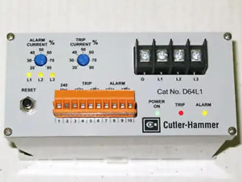 New Cutler Hammer D64L1B-50 Line Insulation Monitor