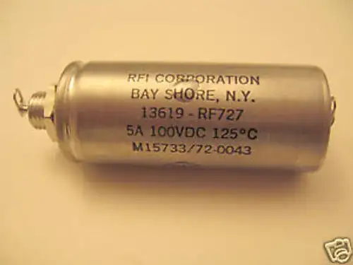 Rf M15733/72-0043 Filter 5Amp 100Vdc - 100 Pcs