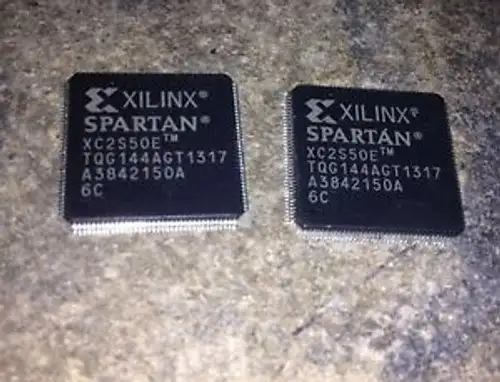 XC2S50E-6TQG144C 384 CLBS 23000 GATES 357 MHz (100 PER)