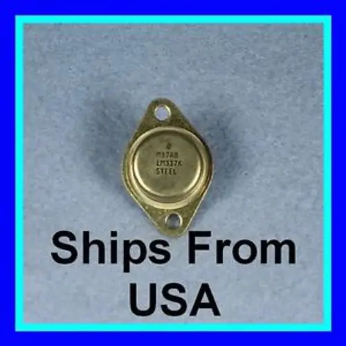 1 Bag of 4ea LM337K and 4ea LM317K Voltage Regulators in TO-3 Package