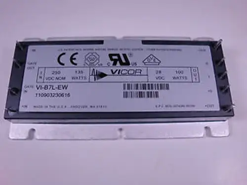 VI-B7L-EW Vicor Isolated DC/DC Converter Module 250VDC 135W -&gt 28VDC 100W NOS