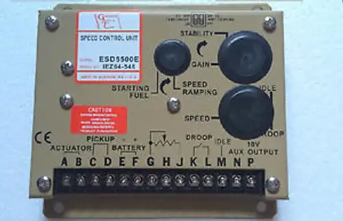 New ESD 5500E Electronic Engine Speed Controller Governor Generator Genset Parts