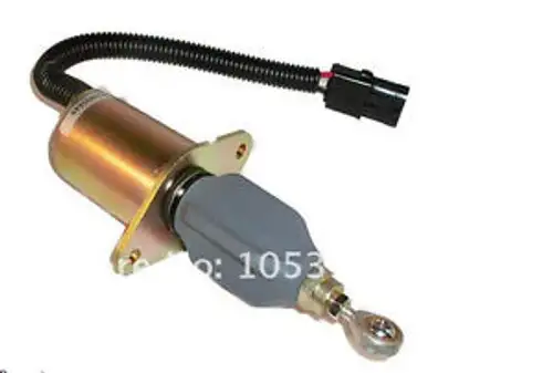 Shut Down Engine Stop Solenoid 3935649/SA-47 12V of high quality Genset part