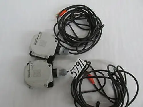 2 Balluff Control W/4 Pin Female Plug - Bis C-315 0619Hu -
