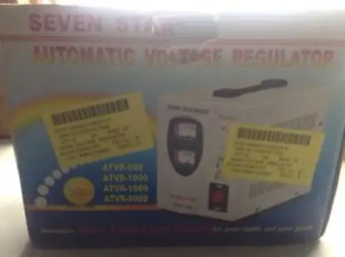 Seven Star Automatic Voltage Regulator Atvr-1500