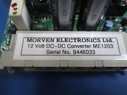 Morven Electronics 12 Volt Dc - Dc Converter Me1203