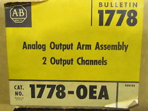 Allen Bradley 1778-Oea Analog Output Arm