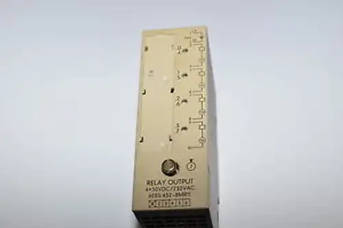 New Siemens Simtic S5 100U Relay Output Module 6Es5 452-8Mr11 4X30Vdc/230Vac