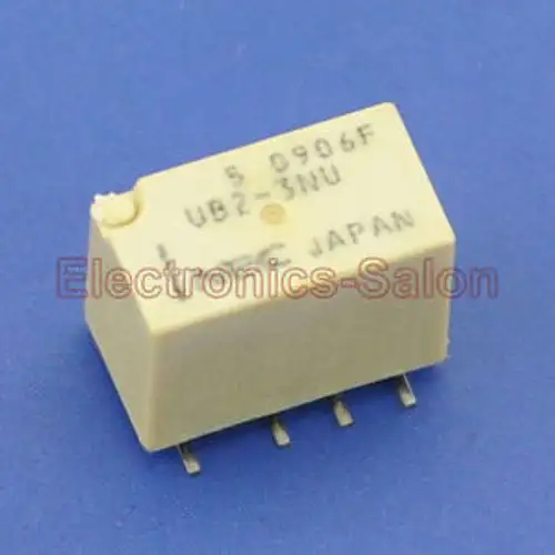 100X Nec Ub2-3Nu Smd Signal Relay Dc 3V Ultra-Miniature Slim Type Dpdt/2 Form C