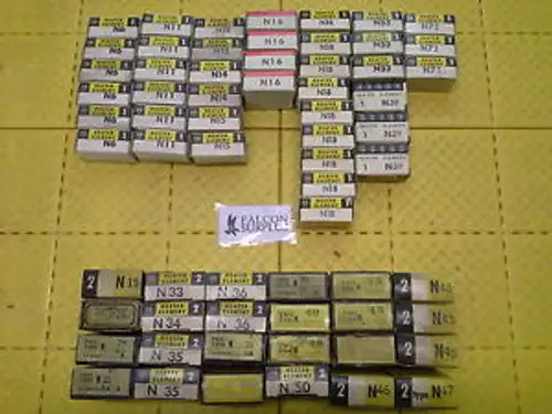 Allen Bradley Heater Element Goody Ranging From N6-N72 64Pcs